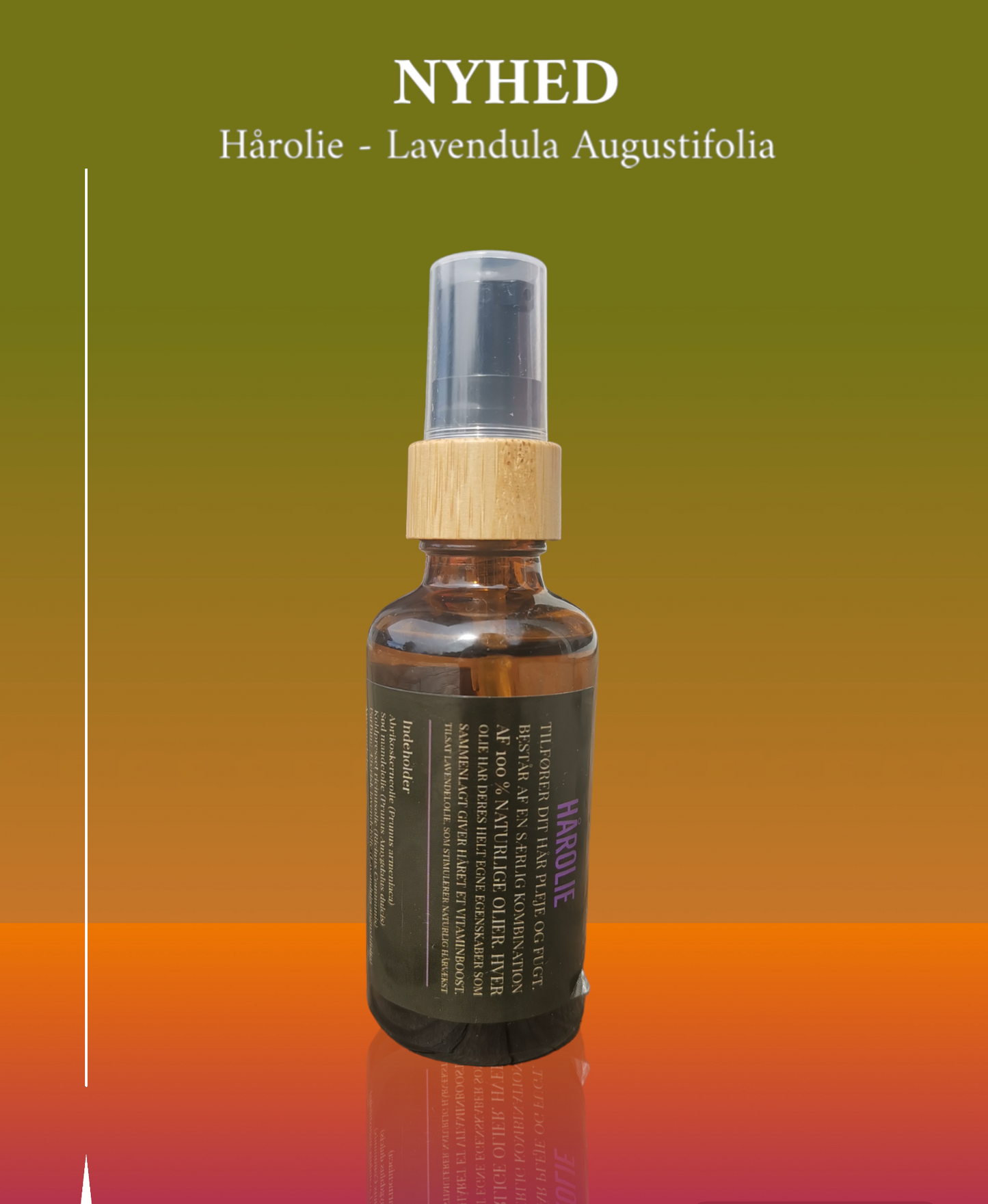 Hårolie - Lavendel 50 ml