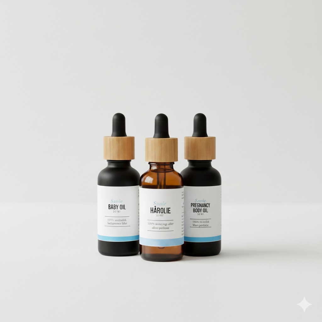 Essential Trio: Oliepleje til Mor & Baby - Travel size